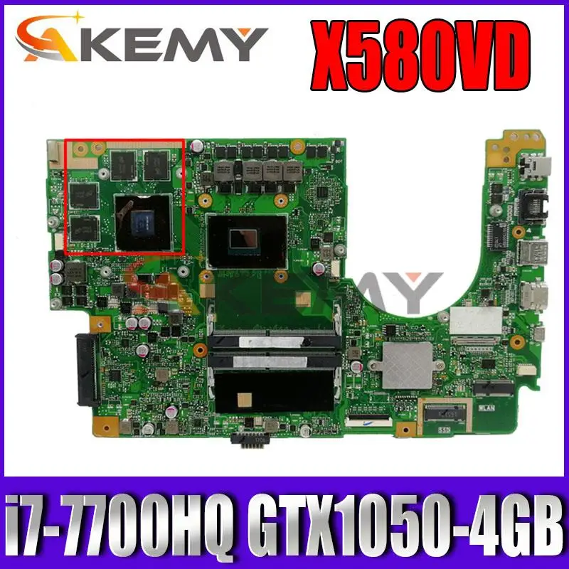 

Материнская плата X580VD для ноутбука ASUS X580 X580V X580VD X580VN