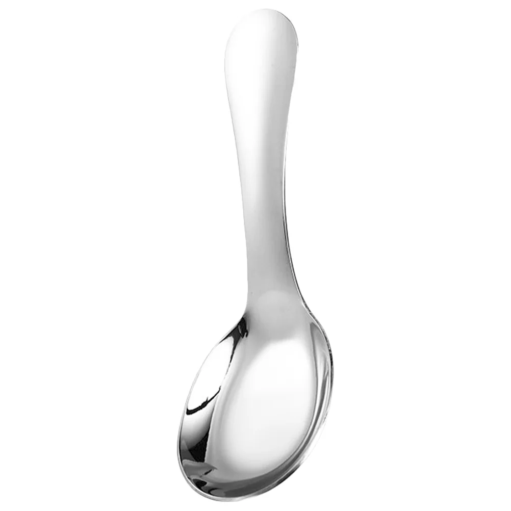 

Stainless Steel Spoon Kids Spoons Children Gift Soup Home Supplies Kitchen Supply Dinging Table Serving Large