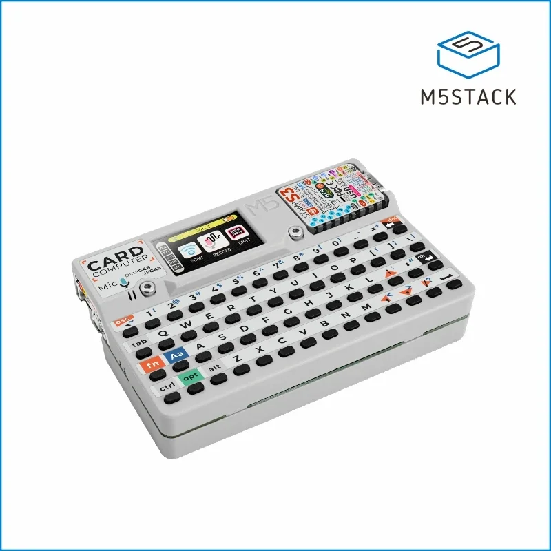M5 Stack Card Putter Stamps 3 microcontroller 56-key keyboard card computer