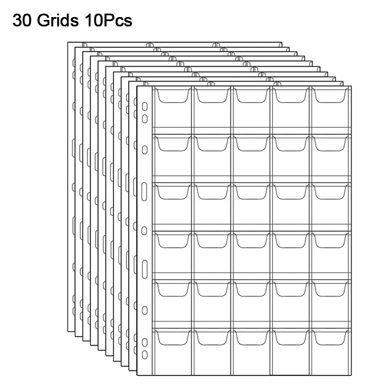 

Страницы для альбома монет из ПВХ