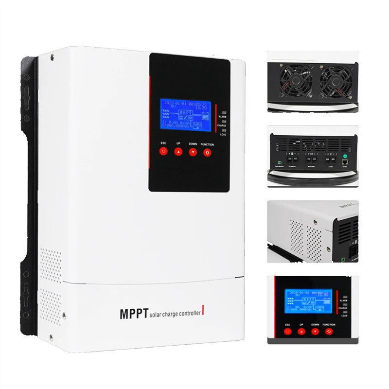 80A 100A WiFi MPPT Контроллер заряда солнечной энергии 150 В постоянного тока Регулятор