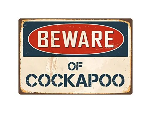 НаклейкаПират Остерегайтесь кокапубу 8 x 12 дюймов Винтажный алюминиевый