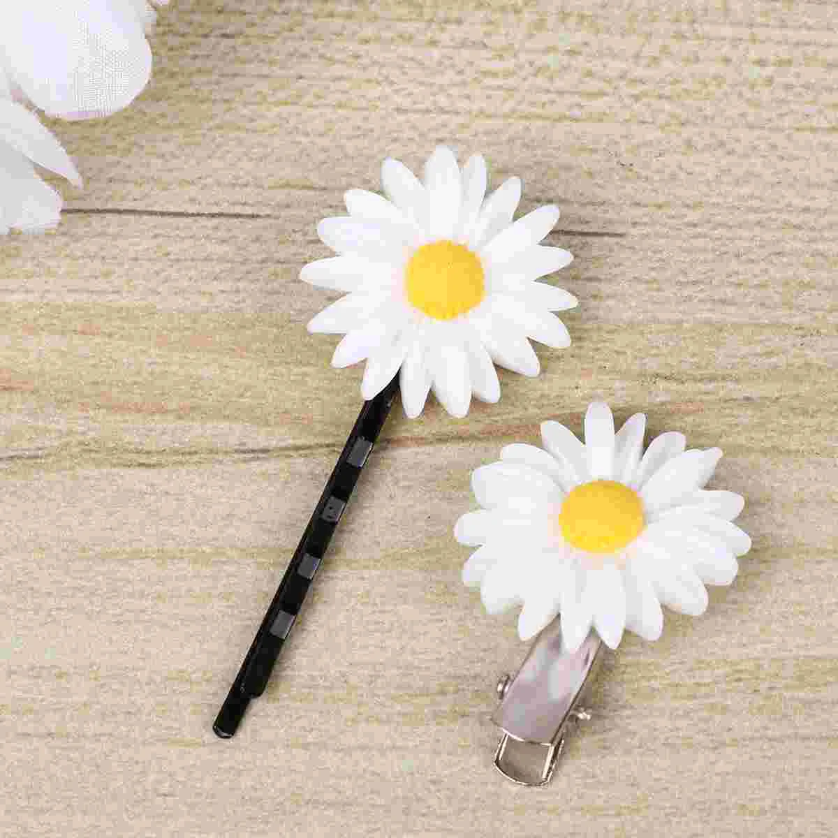 

16 Pcs Hair Pins Accessories Clips Girls Headdress Bobby Sweet Barrette Little Daisy