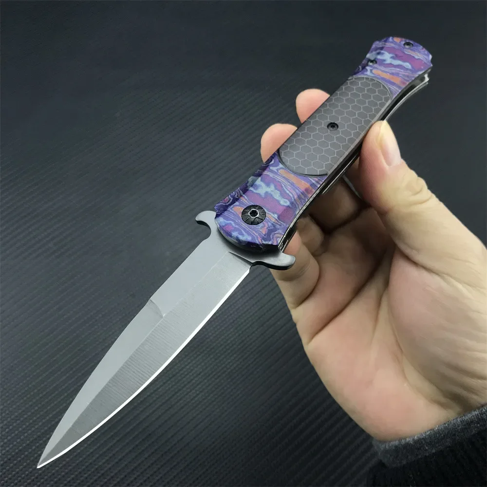 Складной нож Jeep Pocket EDC из алюминиевого сплава с лезвием 440C