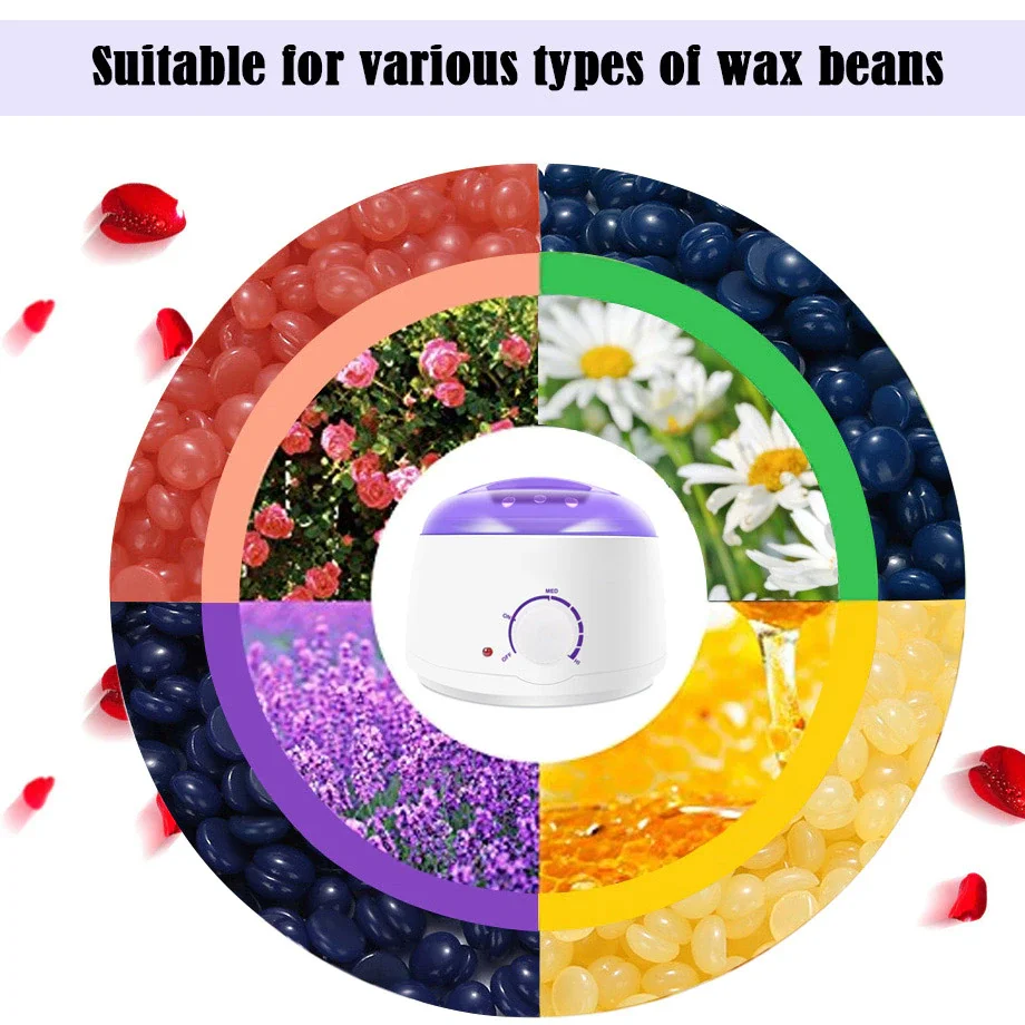 

Машинка для удаления волос, электрический аппарат для расплава воска, нагреватель, наборы наклеек для удаления волос с фасолью, набор для де...