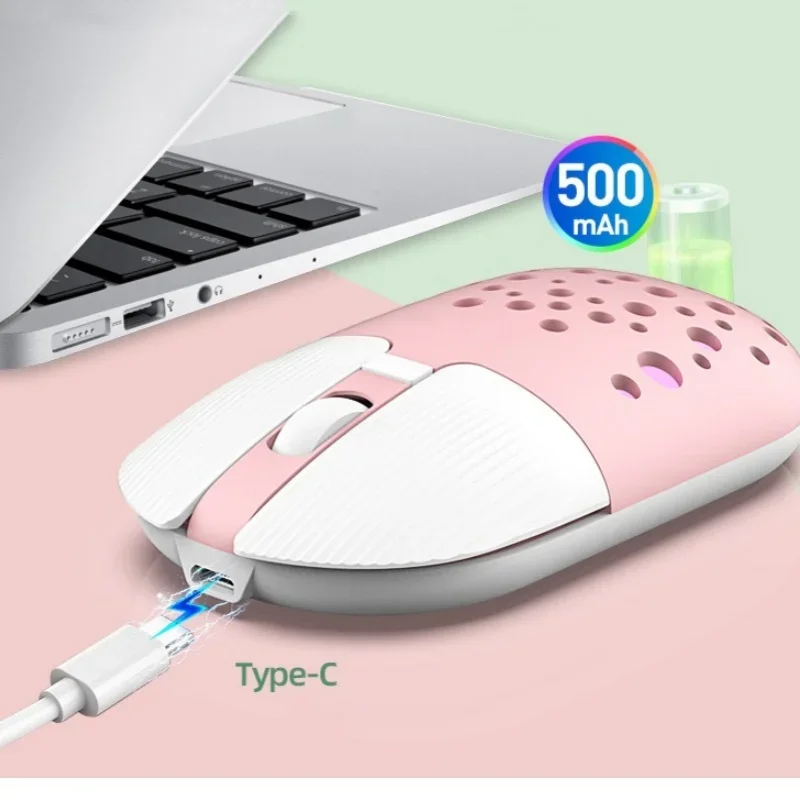 Мышь игровая Беспроводная с RGB-подсветкой 2 4 ГГц кнопки 1200 DPI