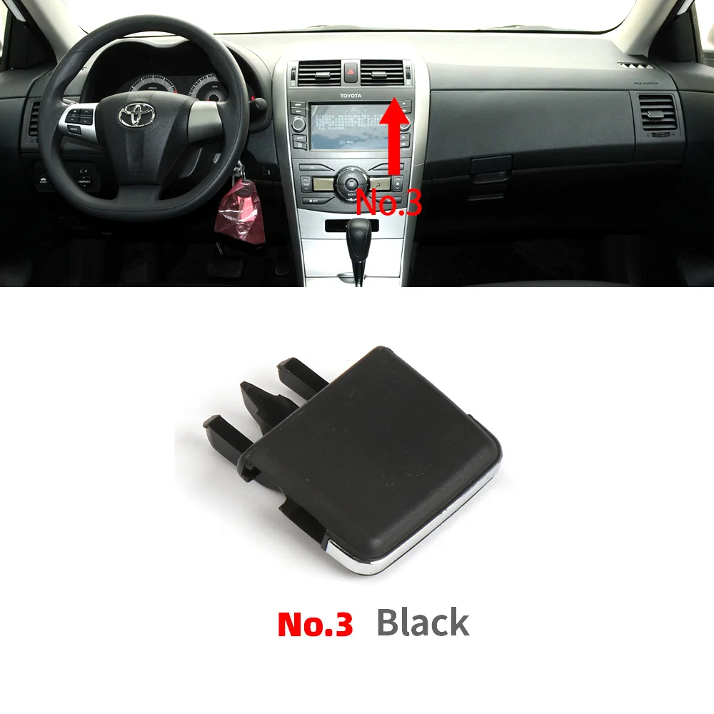 

Автомобильный кондиционерный воздуховод решетчатая панель решетка для Toyota Corolla Altis E15 2007 2008 2009 2010 2011 2012 2013