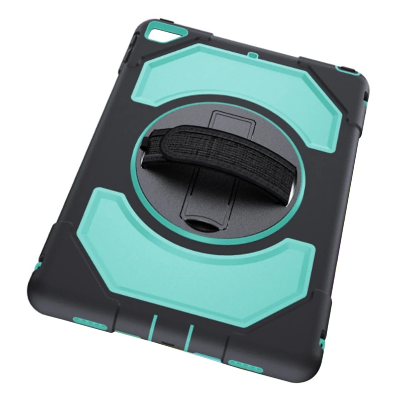 

NEW-Suitable For Ipad Pro 2020/2019 10.2 Tablet PC Case With 360° Rotating Light Stand With Pen Slot