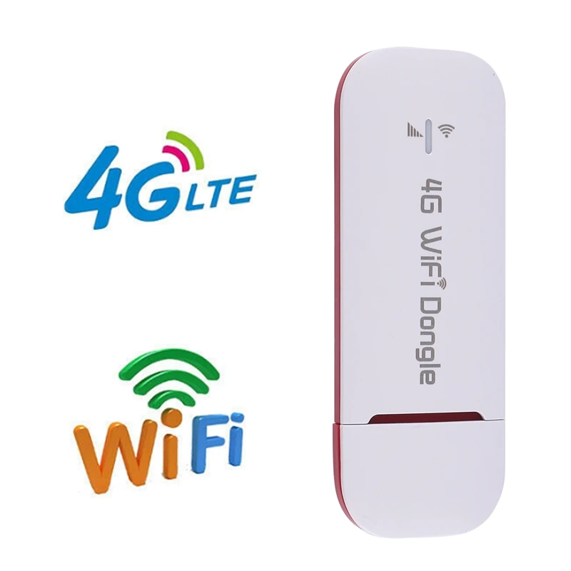 

4G USB Dongle 150Mbps Wifi Router Wifi Modem Stick Wireless Router Network Adapter With Sim Card Slot