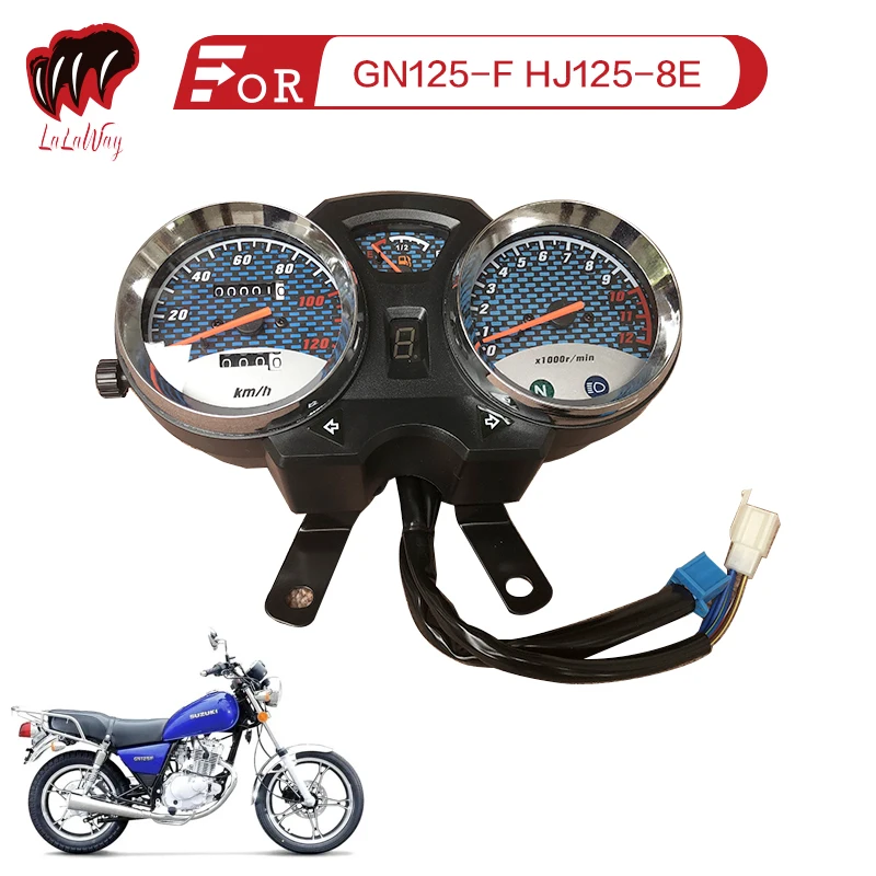 Для Suzuki GN125-F мотоциклетный одометр спидометр датчик сигнала двойной цифровой