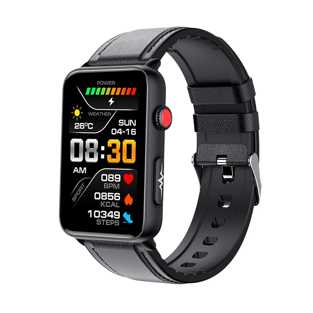 

Bluetooth Call Watches Blood Glucose ECG+PPG Smart Band Watch Mett Body Temperature Heart Rate Women Health Smartwatch 2013 New