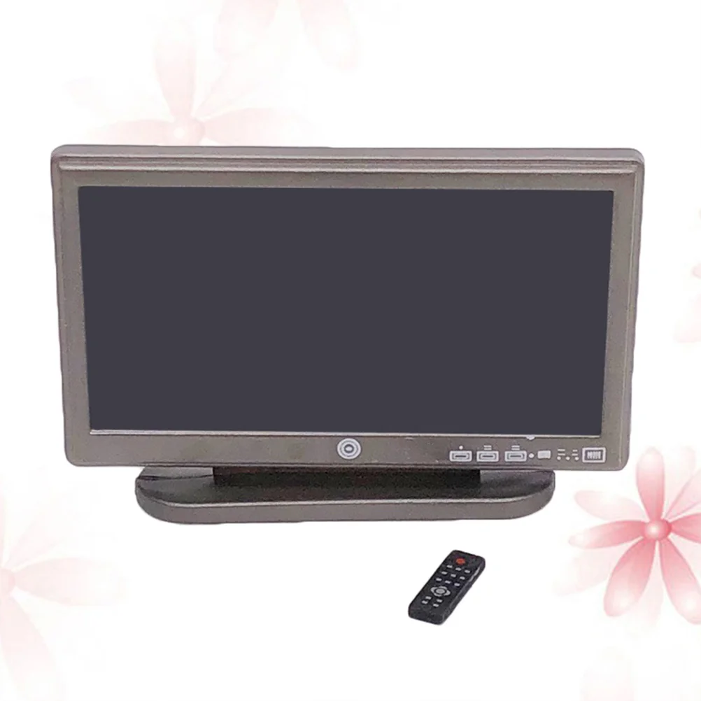 

1 Set Delicate Creative Funny 1:12 House Miniature Television for Pretend Play