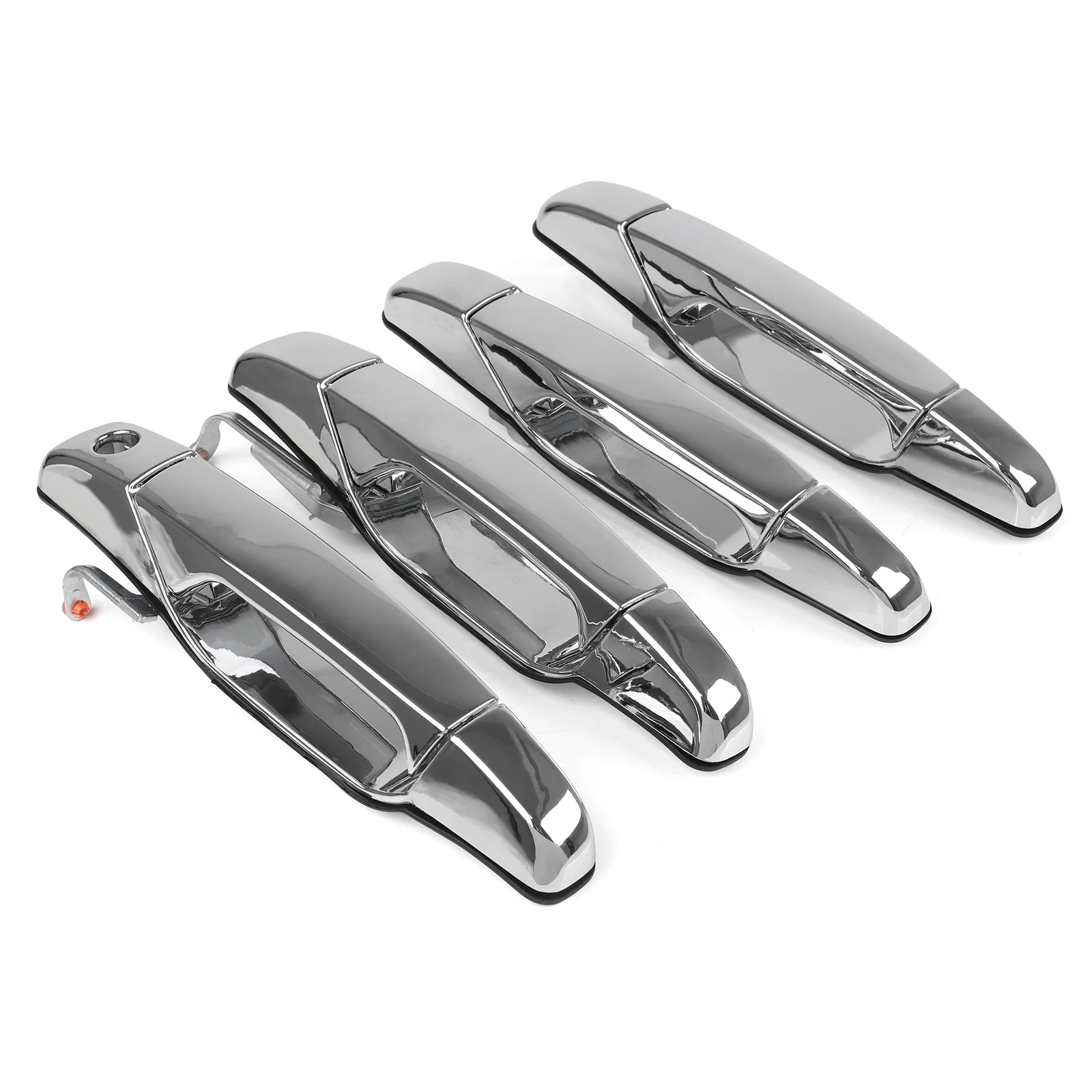 

Хромированные Внешние Дверные Ручки Nakuuly Для Cadillac Escalade Chevy Avalanche Silverado 2007-2014, Набор Из 4 Шт.