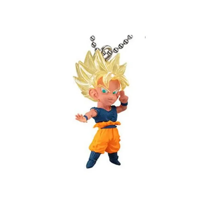 Фото Bandai Dragon Ball Super UDM Подвеска с персонажем, специальное издание 33, капсульные игрушки Son Goku Majin Buu Gotenks, модель бренда, подлинная №5