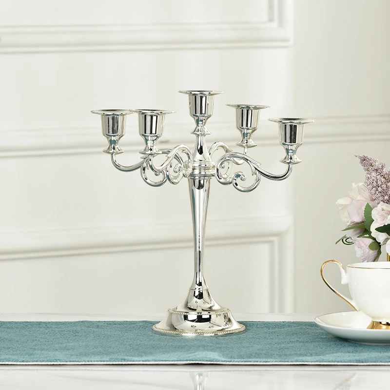 

Gold Nordic Candle Holders Luxury Vintage Incense Aesthetic Candle Holders Outdoor Sticks Bougeoir Living Room Decoration