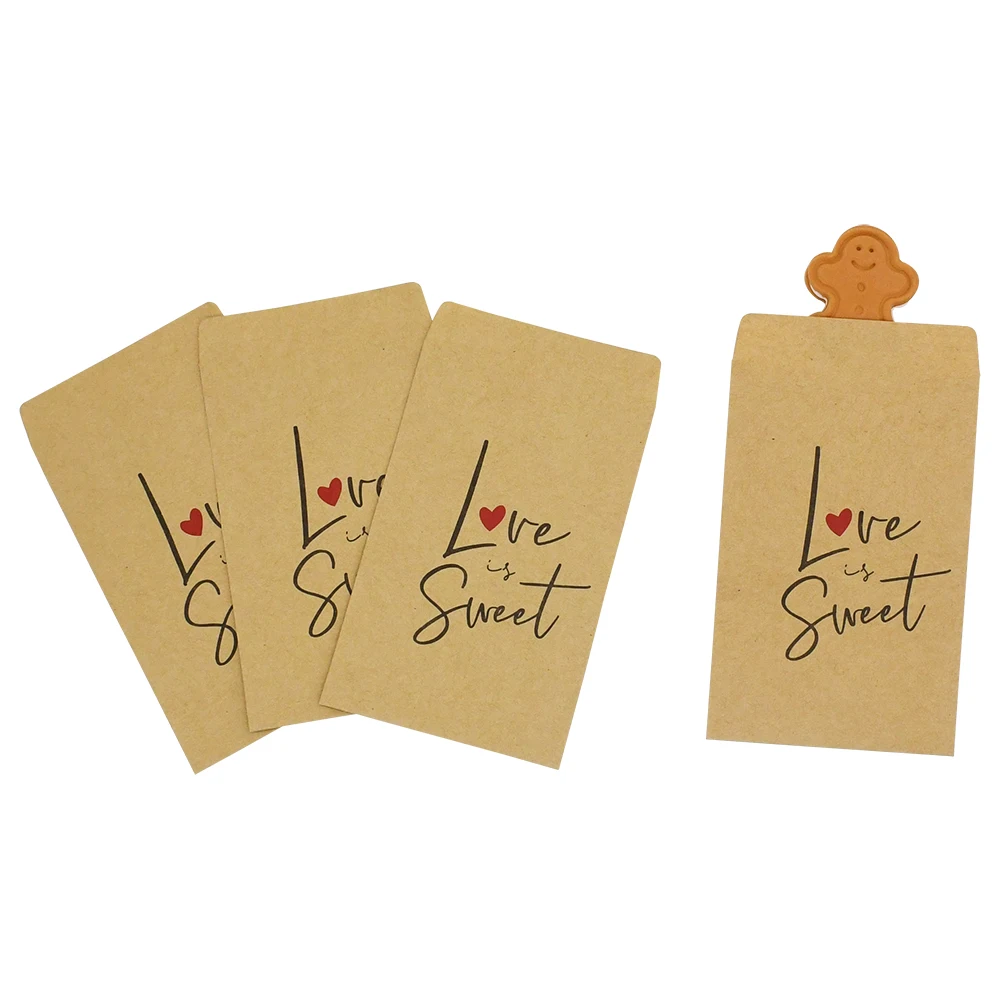 

5-30pcs Mini Kraft Paper Bag Treat Candy Bags Chevron Polka Dot Bag Cookie Packaging Party Favors Bag Wedding Supplie 7.3x12.5cm