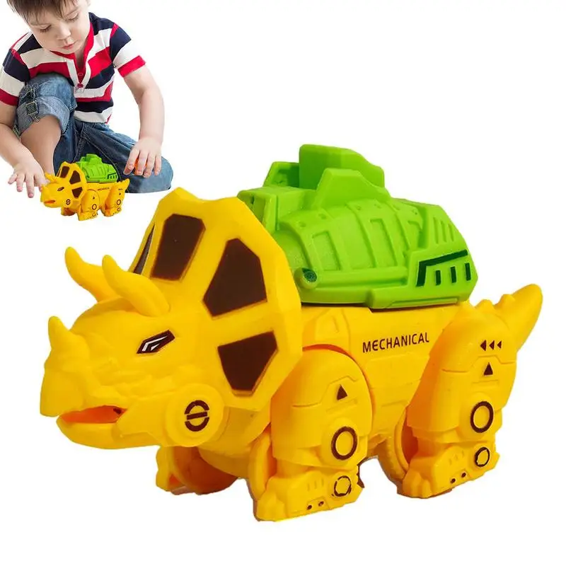 

Детская игрушка мультяшный динозавр автомобиль пресс катапульта модель автомобиля скользящий инерционный автомобиль игрушки для мальчиков детские развивающие игрушки