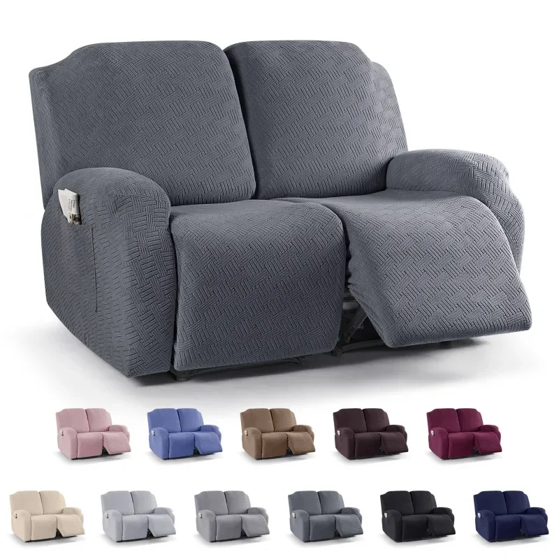 Жаккардовый чехол для дивана с откидной спинкой эластичное регулируемое кресло