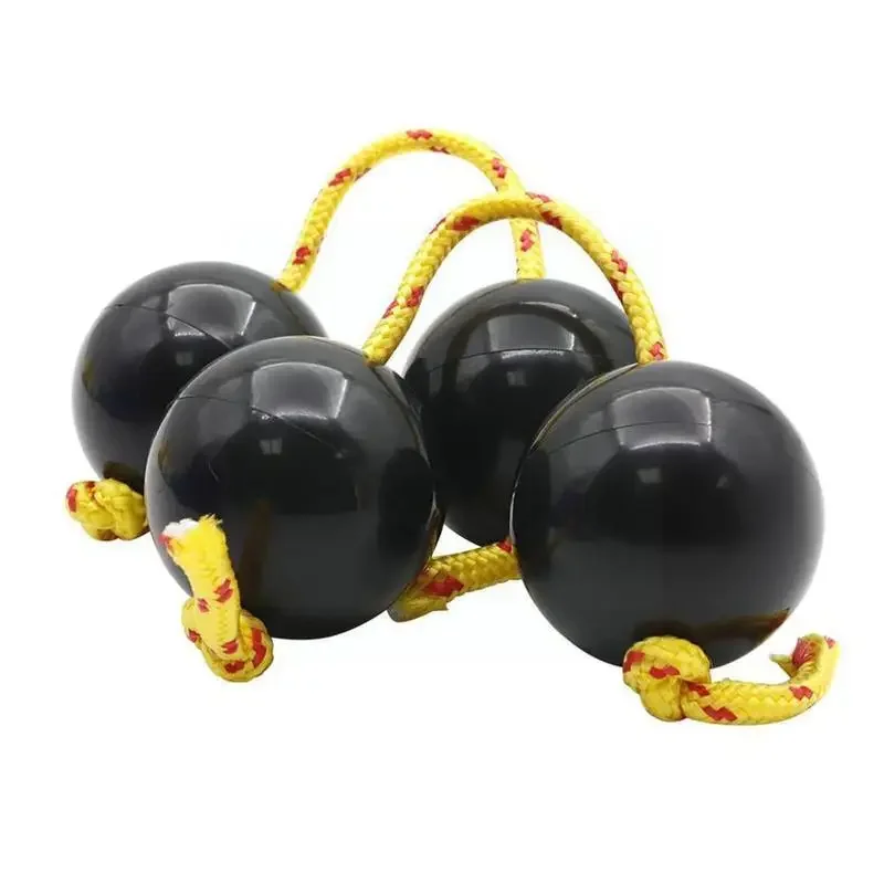 

1Pcs African Shaker Rattle Double Gourd Rhythm Percussion Fingertip Ball Instrument Sand