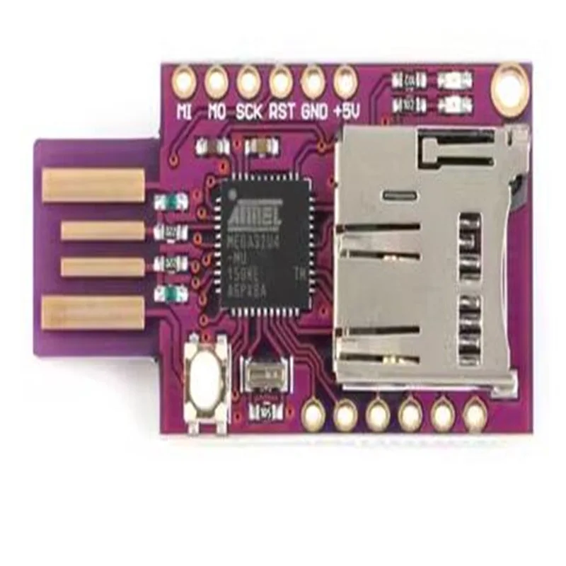 Фото CJMCU- виртуальная клавиатура Badusb USB TFMemory Keyboard ATMEGA32U4 №3