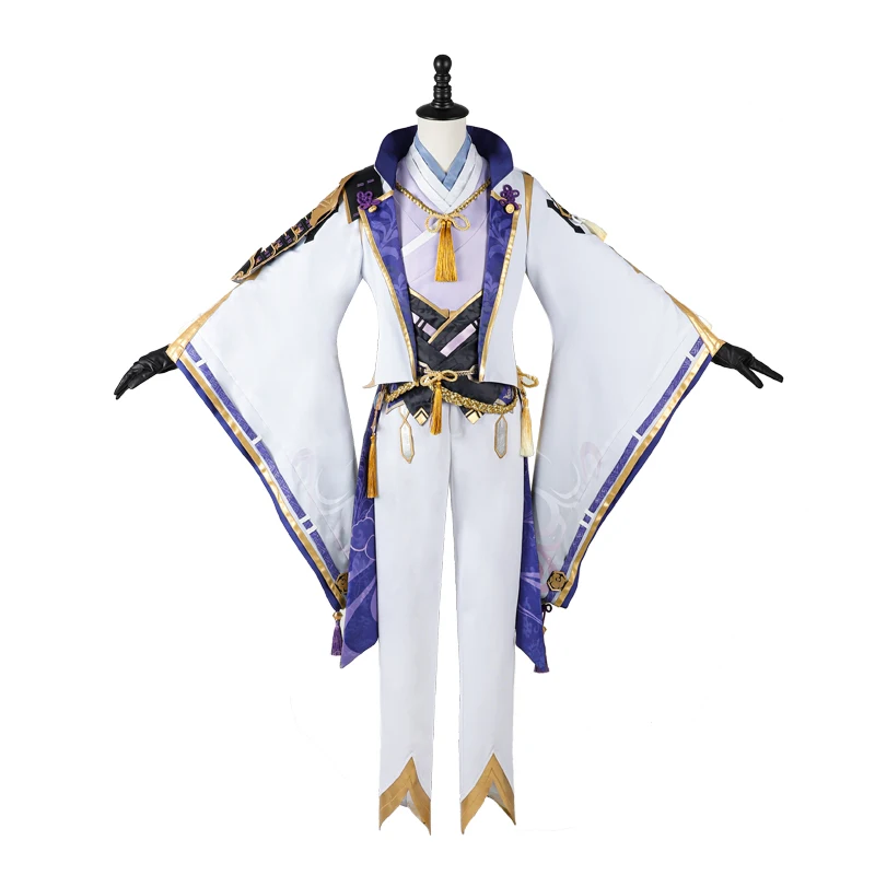 

Hot Game Genshin Impact Kamisato Ayato Cosplay costume for Halloween Fancy Stage Performance Props cosplay performance