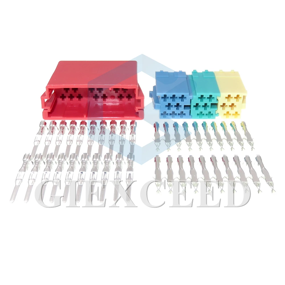 

Universal ISO Radio Socket ISO Adapter Connector Car Radio Connectors Wiring Plug For Cars VW Audi Skoda