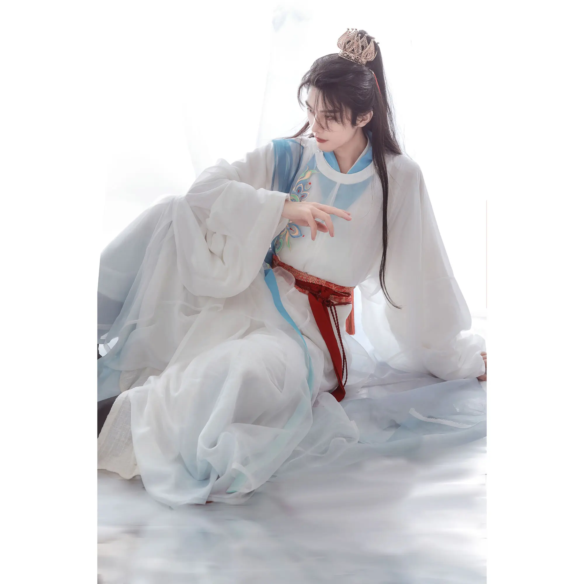 Till The End Of Moon Luo Yunxi Tan Taijin Ming Ye Cosplay Costume Dress Suit Men Hanfu Halloween Party Costumes
