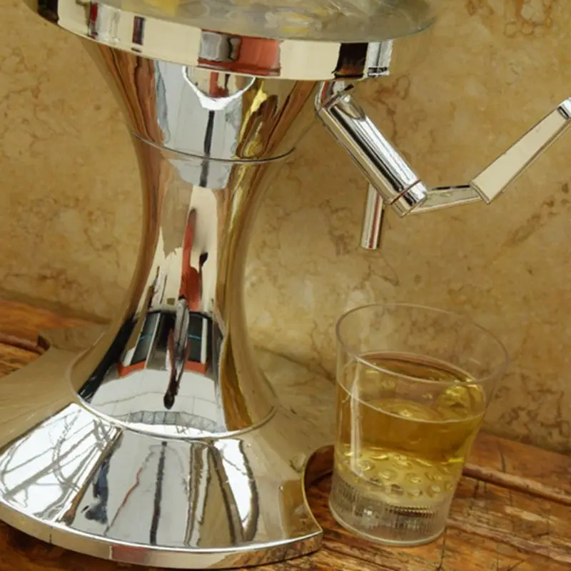 

Portable Ice Core Ball Shape Beverage Dispenser Practical Container Durable Stainless Steel Cold Draft Beer Tower Pourer Tool