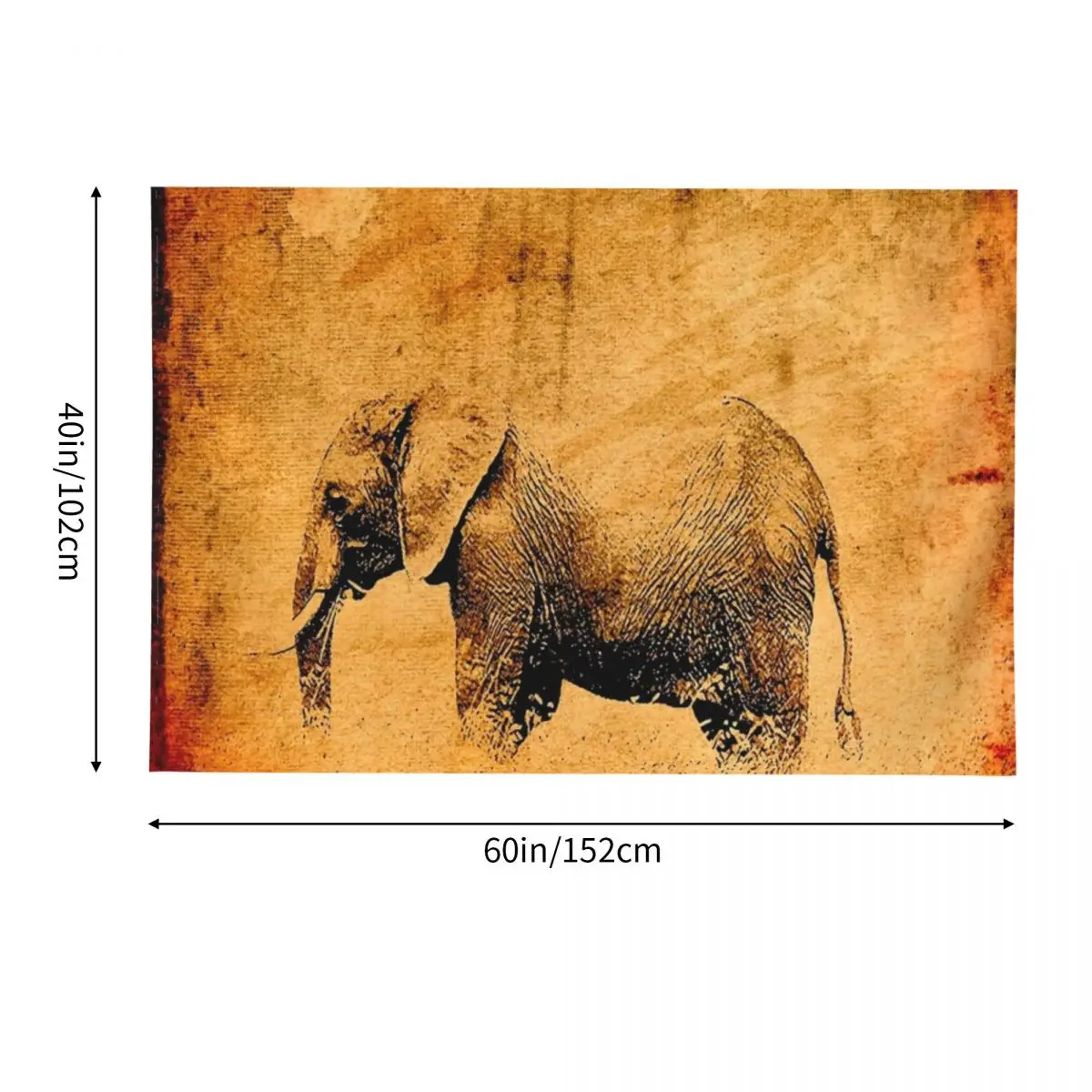 Massai Mara Park Africa-Слонское королевство гобелен декоративные настенные украшения для