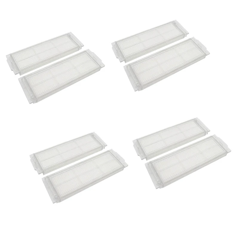 

Аксессуары для пылесоса 8 шт., аксессуары для робота-подметания, Hepa-фильтр для Xiaomi Viomi X2 SE V2 V2PRO V-RVCLM21B V3