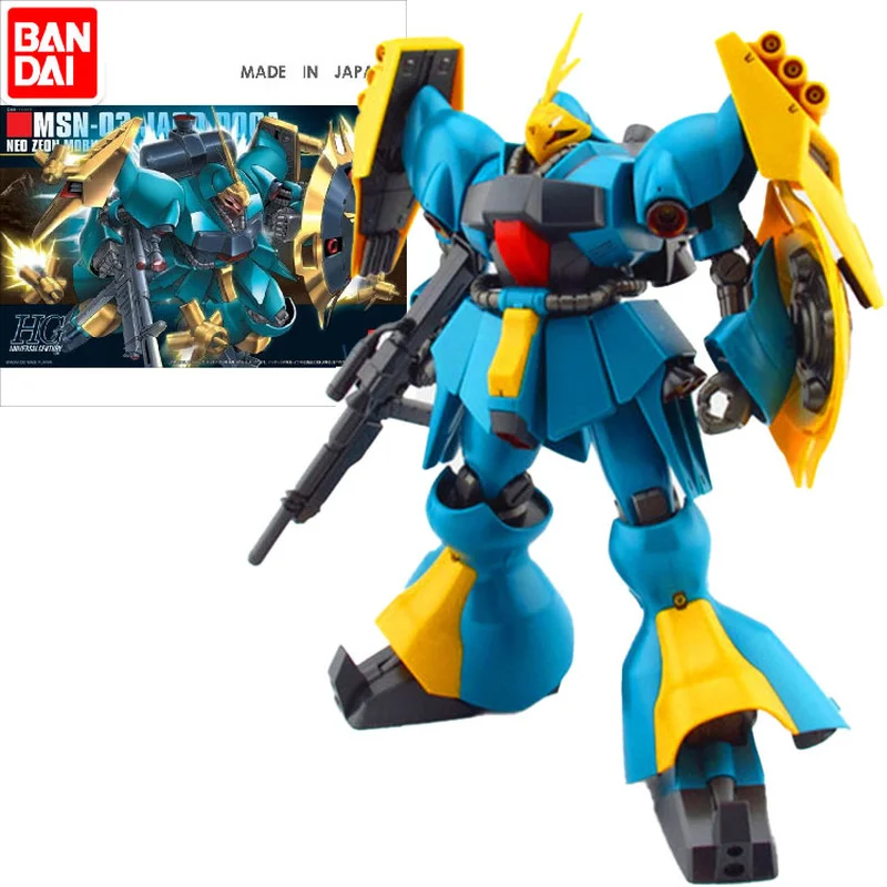 

Original Bandai 58776 HGUC 083 1/144 Mobile Suit Gundam MSN-03 Assembly Model Collection Action Figure Toy