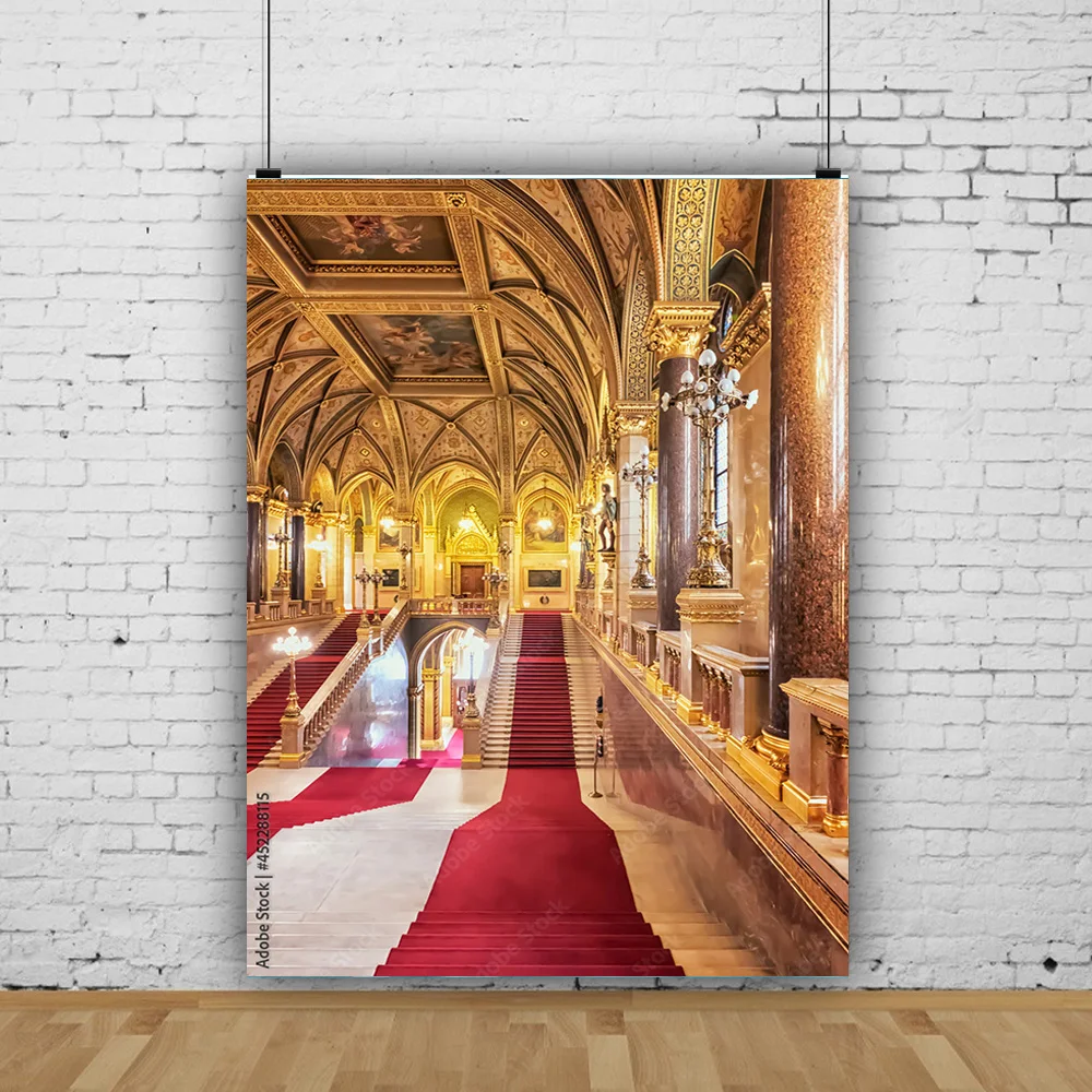 

Auditorium European Style Church Photography Backdrop Props Architecture Zagreb Cathedral Photo Studio Background JT-13
