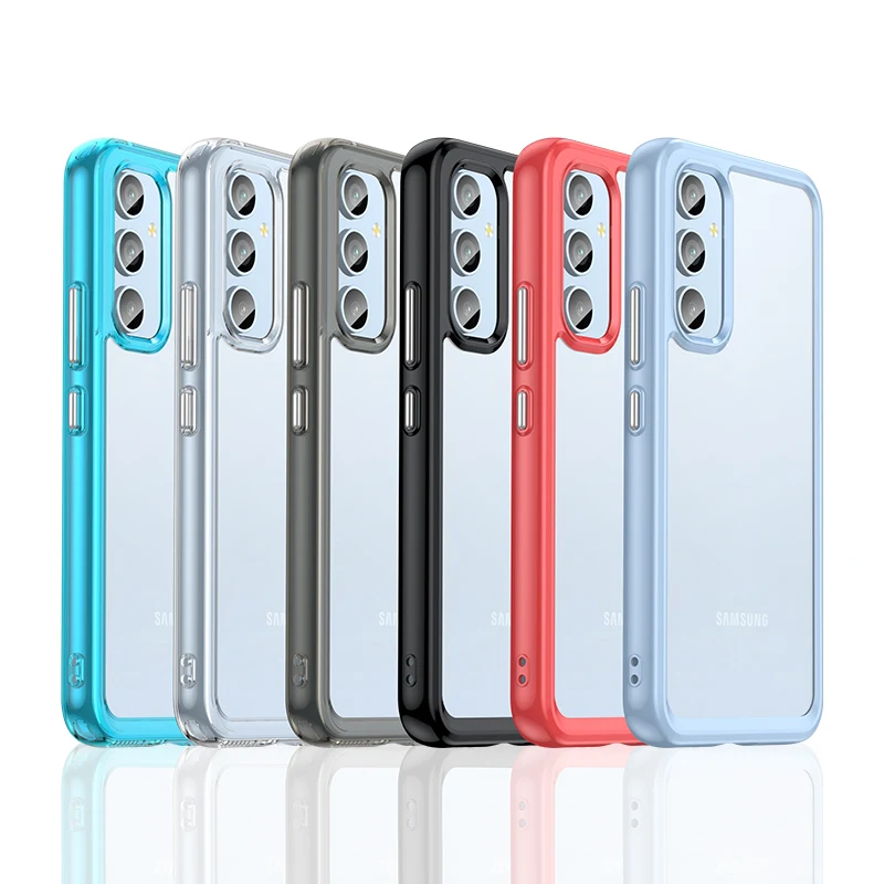 Для Samsung Galaxy A54 5G Чехол для Coque Capa Fundas Жидкий силиконовый чехол телефона на задней