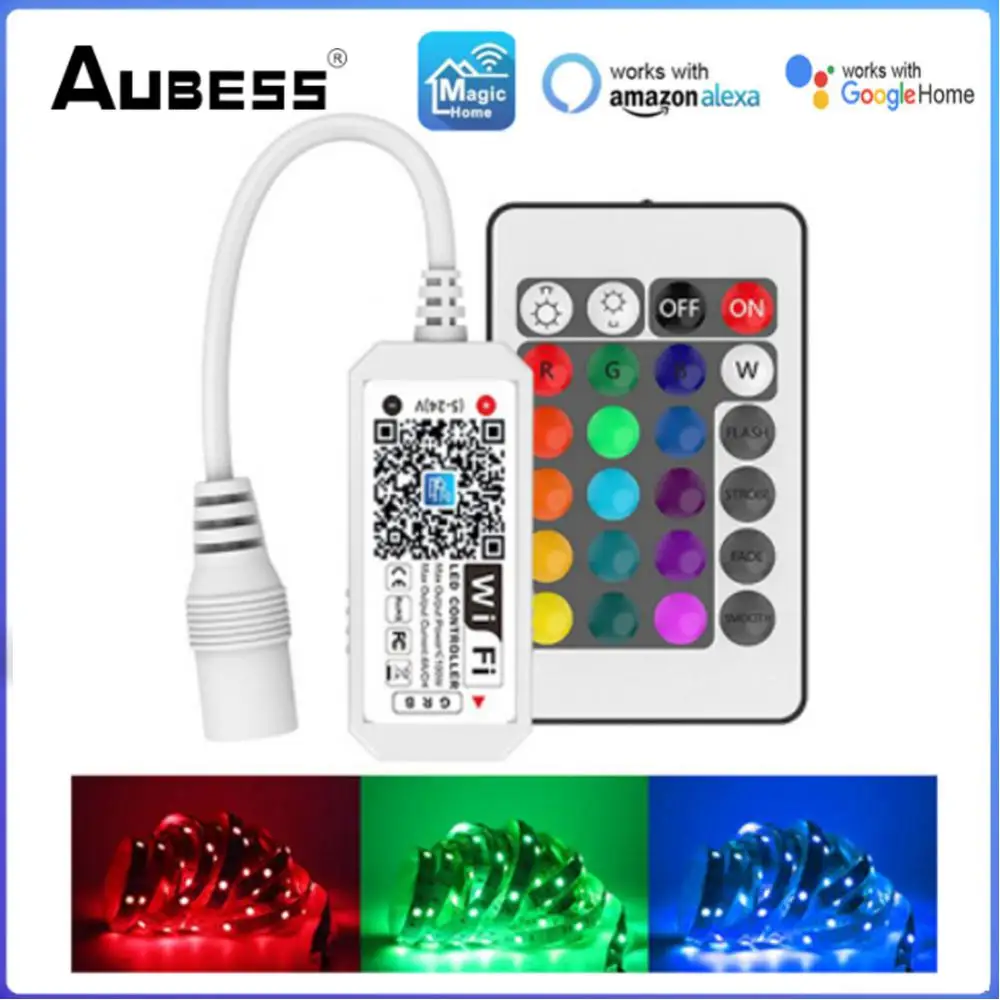 

Светодиодный Wi-Fi контроллер RGB RGBW Bluetooth светодиодный-Fi контроллер для светодиодной ленты 5050 2835 WS2811 WS2812B Волшебный дом, 5 в постоянного тока, 12 ...
