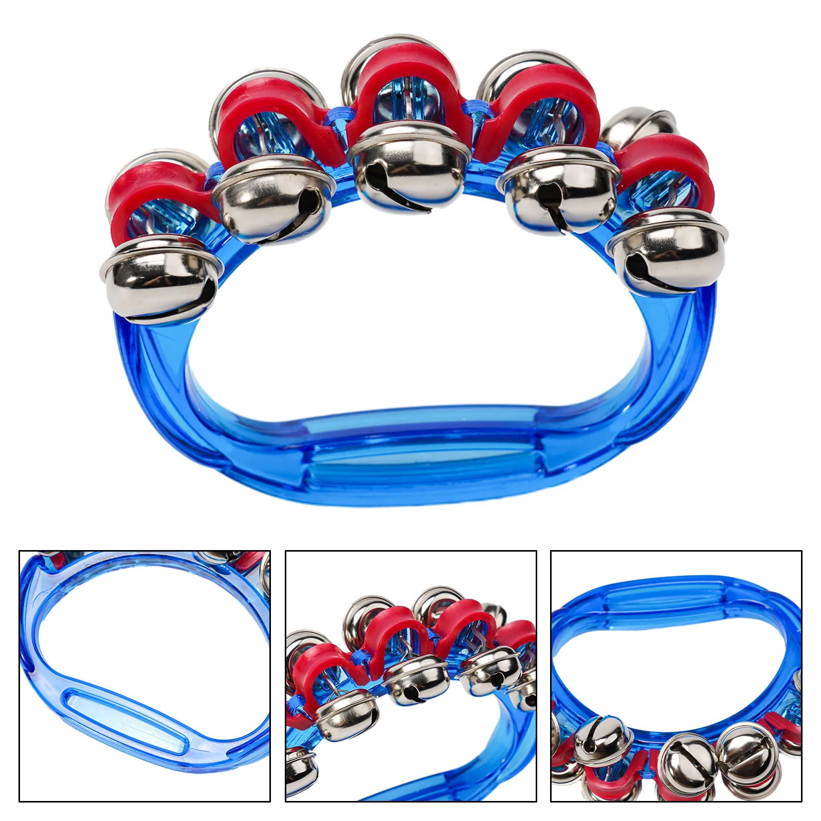 Jingle Shaker Бубен 1 шт. Ударные 10 8 5 см Развивающие игрушки Колокольчик Ручной