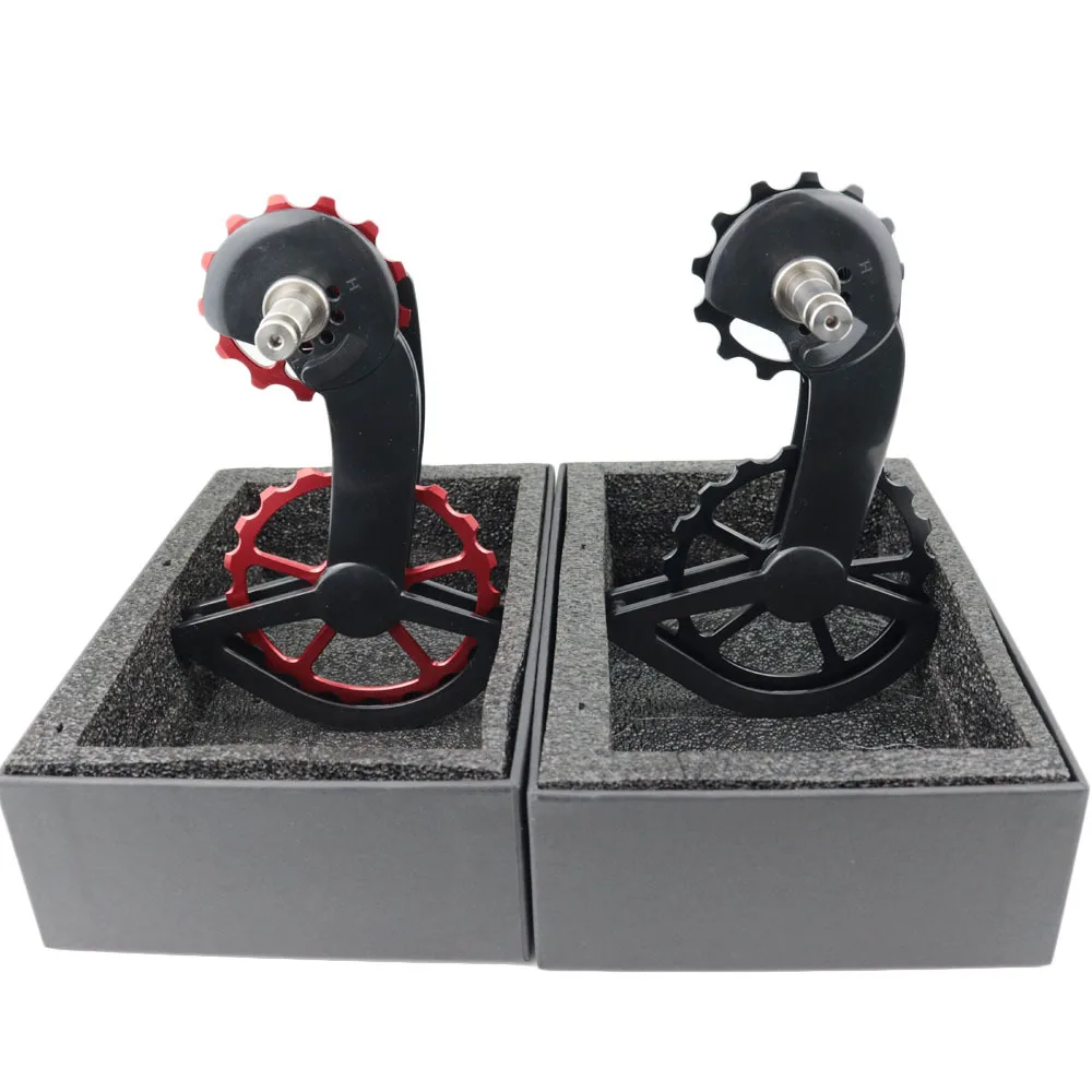 

Bike Rear Derailleur Ceramics Bearing Pulley Wheel System Coated Bicycle Rear Derailleur riding Bicycle derailleur Cycling Parts