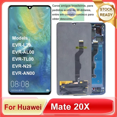 Оригинальный дисплей 7,2 ''для Huawei Mate 20X OLED - изображение