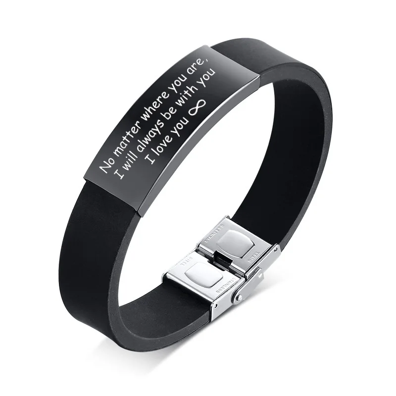 Индивидуальный силиконовый браслет