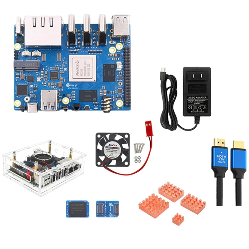 Модуль Emmc для Orange Peel 5 Plus 16GBRAM 256 ГБ Восьмиядерный процессор RK3588 поддержка 8K видео 2