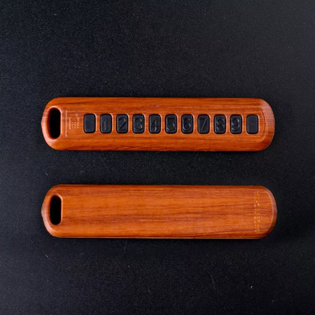 

Anti-lost Phone Number Plate Car Keychain Pendant Auto Vehicle Phone Number Card Keyring Key Chain Car Interior Decoration