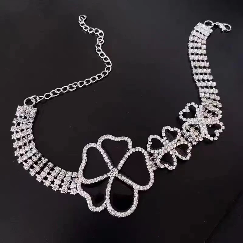 Ожерелье в виде черных капель европейском и американском стиле