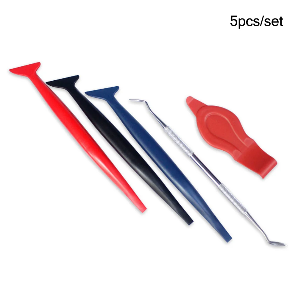 

Wrap Tools Wrap Squeegee Set Wrapping Accessories Film Magnet Scraper Metal Plastic Car Stickers Film Install Stick