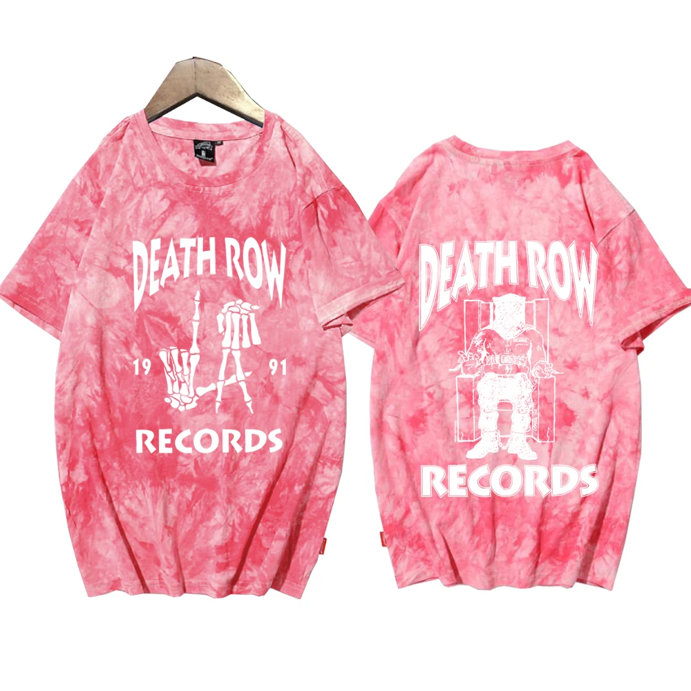 Футболка Death Row Records Album Merch Snoop Dogg 2024 футболка с принтом тай-дай короткие топы