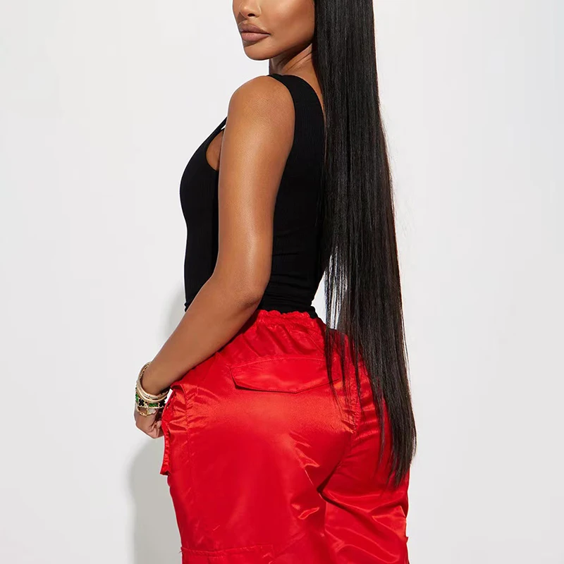 Комбинезоны женские с V-образным вырезом пикантные модные облегающие однотонные