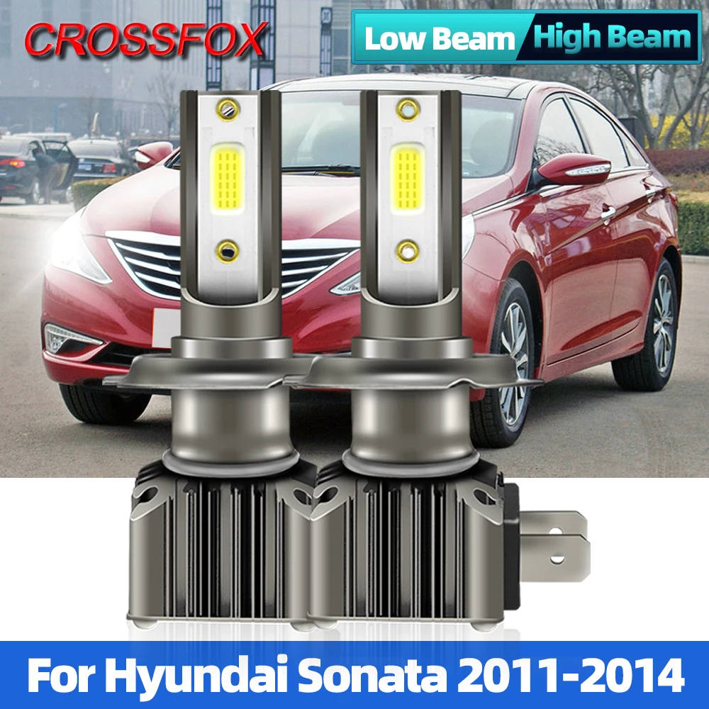 

H7 LED Car Headlight Led Car Lights Bulbs CANBUS 6000K White Auto Headlamp Light 12V For Hyundai Sonata 2011 2012 2013 2014