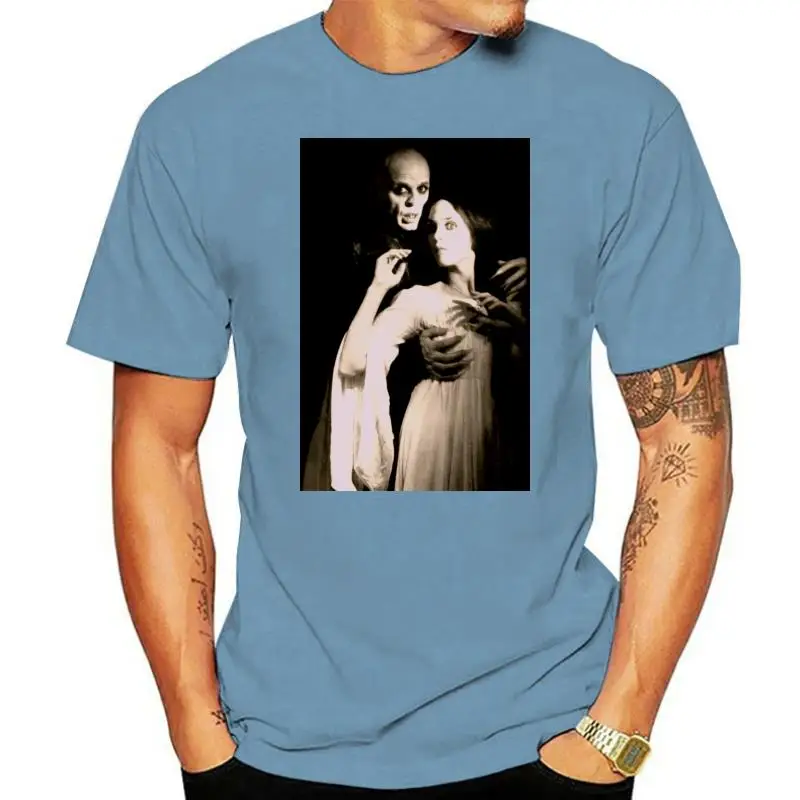 

MENS BLACK T-SHIRT NOSFERATU MAX SHREK ORLOK VAMPIRE GOTH HORROR CULT S - 5XL
