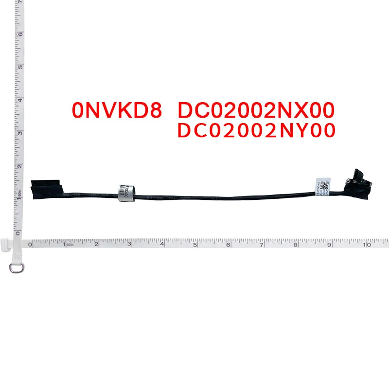Фото 0968CF DC02002NY00 Разъем кабеля аккумулятора для ноутбуков Dell Latitude 5480 E5480 5488 5580 5590 5490 5491 5495 NVKD8 DC02002NX00 №3