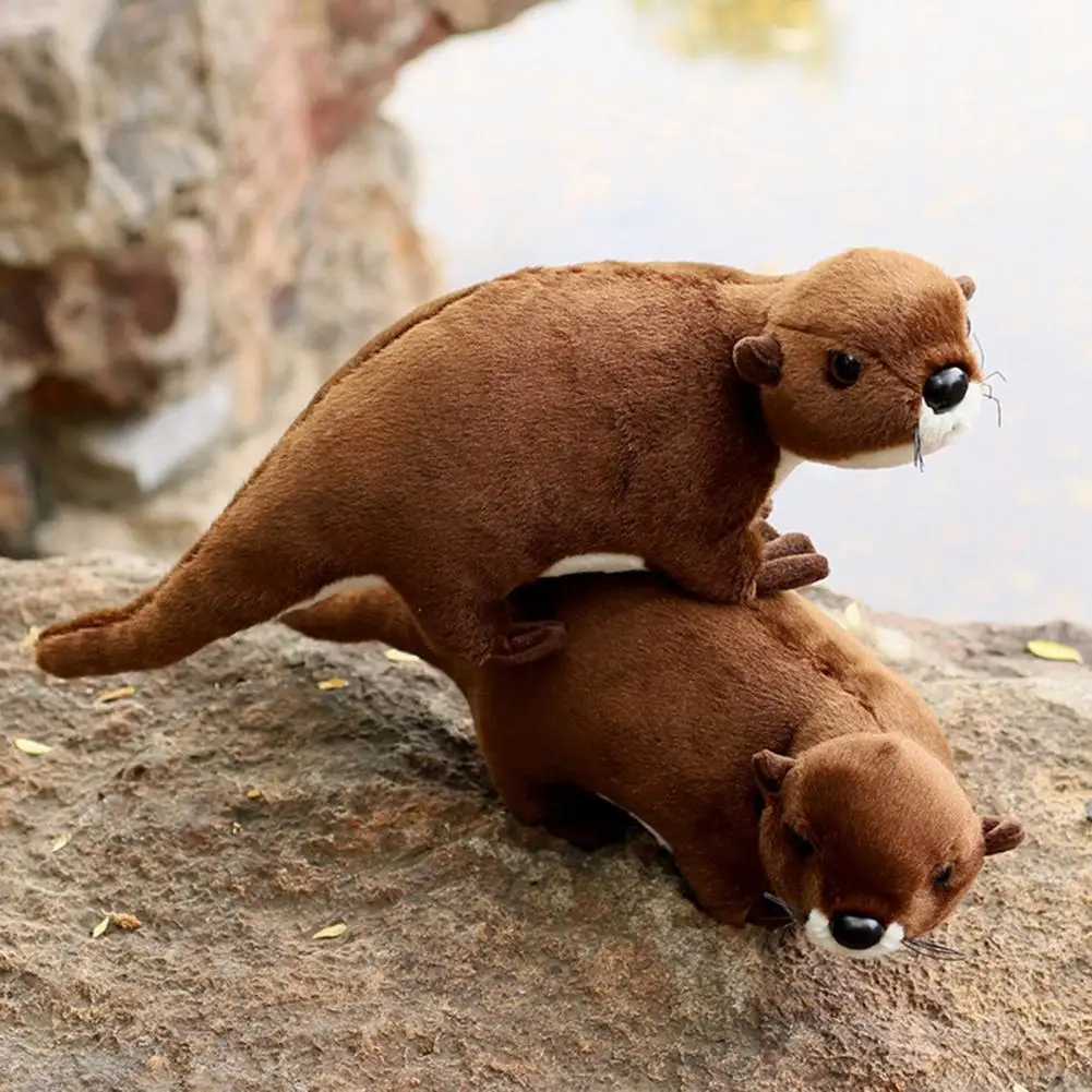 

Otter Plush Toy Cute Lovely PP Cotton Stuffed Animal Children Plush Doll Toy Birthday Gift