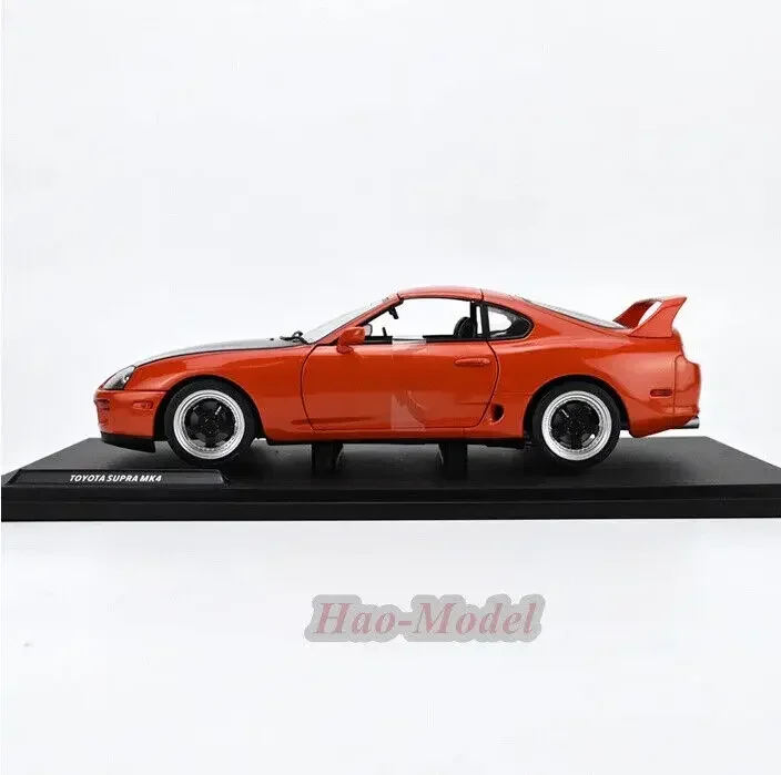 Solido 1/18 для TOYOTA SUPRA MK4 A80 литая под давлением модель автомобиля имитация игрушки