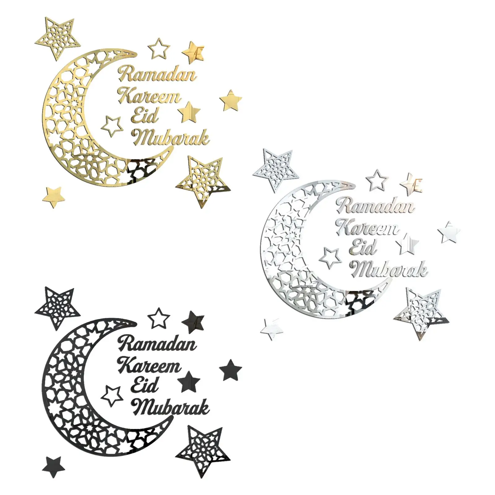 

Наклейки на стену Eid Mubarak Рамадан Kareem оконные наклейки для интерьера настенное искусство